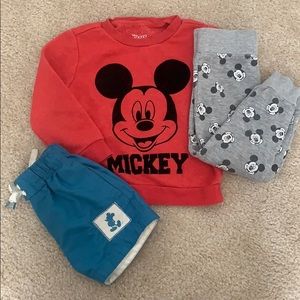 Toddler 2T Mickey bundle
